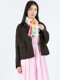 Best - Printed Saskia Scarf in Women Scarves | Belts