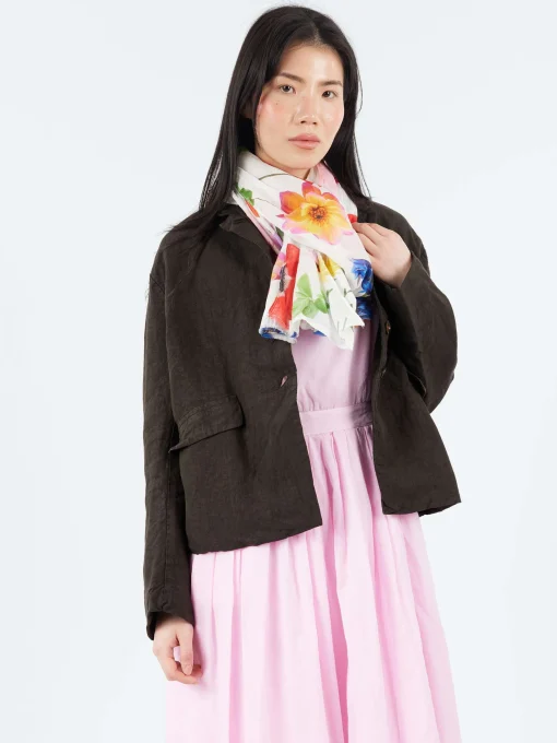 Best - Printed Saskia Scarf in Women Scarves | Belts