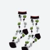 Best - Beet It Sheer Crew Sock in Women Socks & Hosiery | Belts
