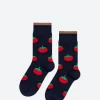 New - Tomato Garden Crew in Women Socks & Hosiery | Belts
