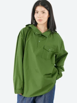 Clearance - Hoodie Shirt in Military Green Women Tops & Blouses