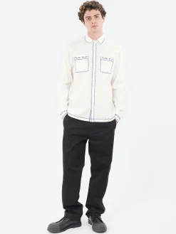 Fashion Haven Embroidered Shirt Button-Ups