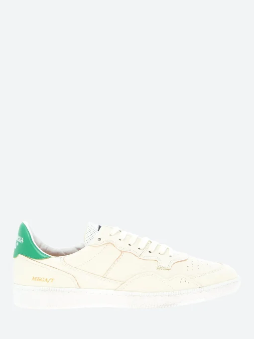 Sale - Mega T in White and Green Sneakers