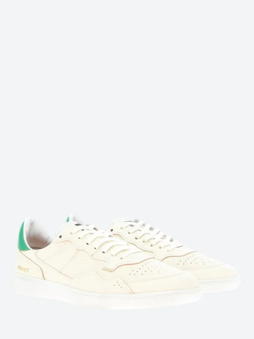 Sale - Mega T in White and Green Sneakers