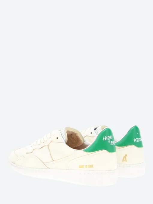 Sale - Mega T in White and Green Sneakers