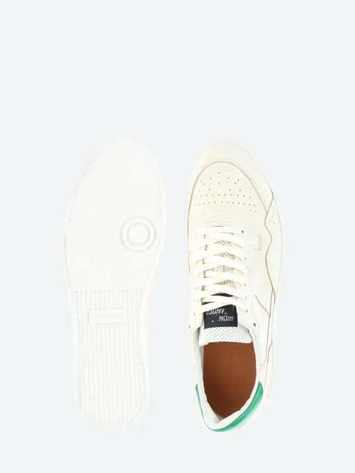 Sale - Mega T in White and Green Sneakers