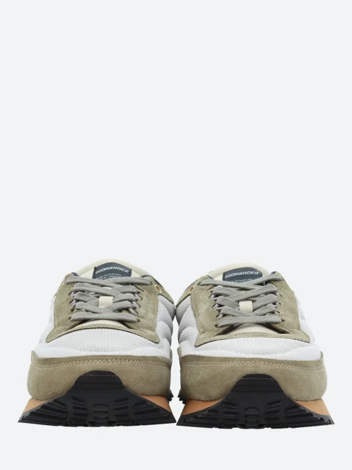 New - Tenkei in Silver Net Navy Sneakers
