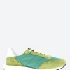 Best - Tenkei Prime in Pine Green and White Sneakers