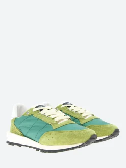 Best - Tenkei Prime in Pine Green and White Sneakers