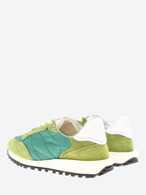 Best - Tenkei Prime in Pine Green and White Sneakers
