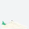 Best - Women's Mega T in White and Green Women Sneakers