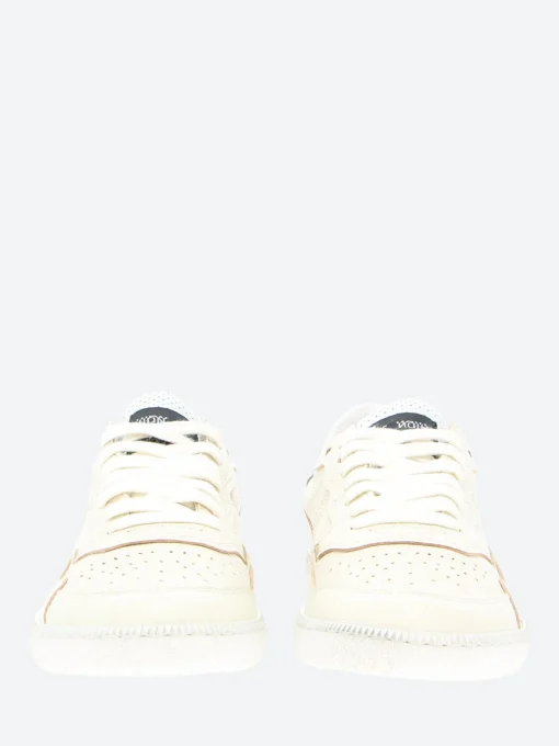 Best - Women's Mega T in White and Green Women Sneakers