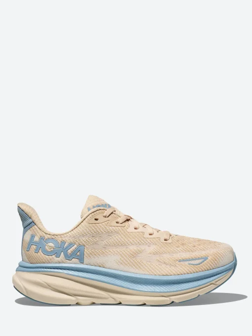 Online One One - Clifton 9 in Oak and Alabaster Sneakers