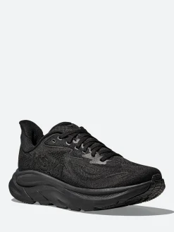 Hot One One - Clifton 10 in Black and Black Sneakers