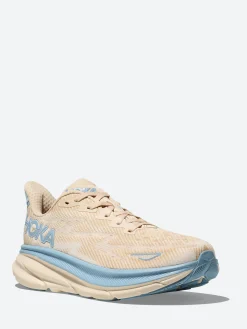 Online One One - Clifton 9 in Oak and Alabaster Sneakers