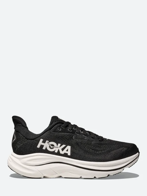 Discount One One - Women's Clifton 10 in Black and White Women Sneakers