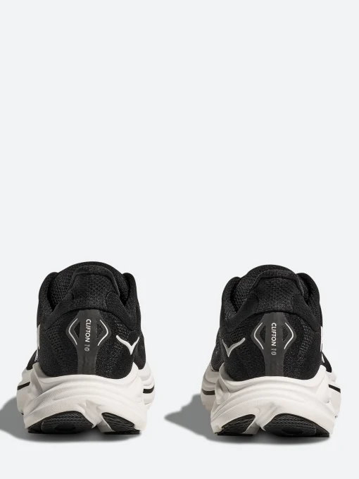Discount One One - Women's Clifton 10 in Black and White Women Sneakers