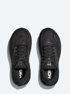 Online One One - Women's Clifton 10 in Black and Black Women Sneakers
