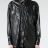 Hot - Berny Shirt Jacket in Black Women Outerwear