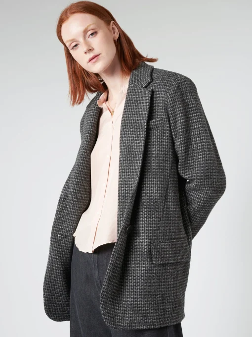 Clearance - Cikaito Blazer in Grey Women Outerwear | Blazers