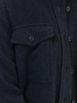 Discount - Faxon Shirt Jacket in Midnight Women Outerwear