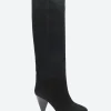Fashion - Ririo Knee-High Boots in Black Women Heels | Boots