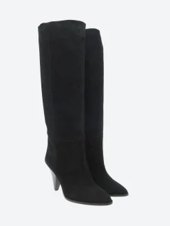 Fashion - Ririo Knee-High Boots in Black Women Heels | Boots