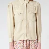 Clearance - Tahisse in Ecru Women Tops & Blouses | Button-Ups