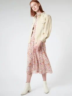 Clearance - Tahisse in Ecru Women Tops & Blouses | Button-Ups