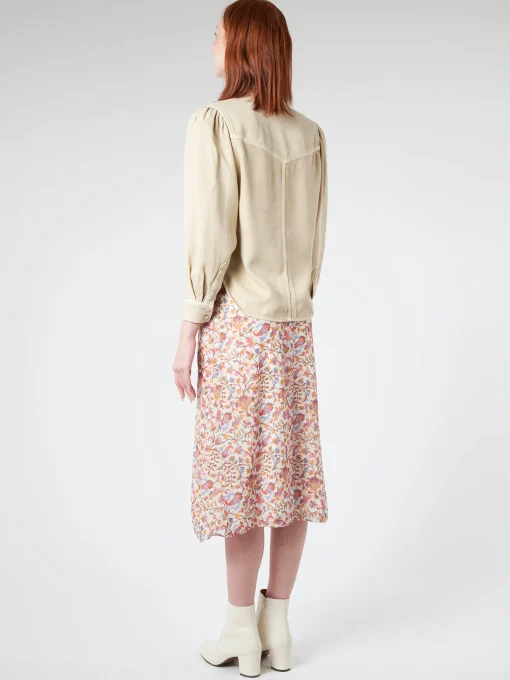 Clearance - Tahisse in Ecru Women Tops & Blouses | Button-Ups
