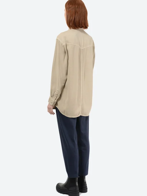 Fashion - Taniami in Beige Women Tops & Blouses | Button-Ups