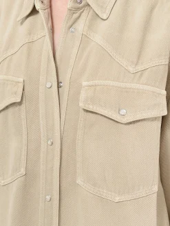 Fashion - Taniami in Beige Women Tops & Blouses | Button-Ups