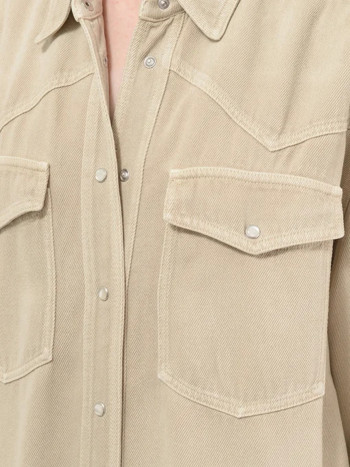 Fashion - Taniami in Beige Women Tops & Blouses | Button-Ups