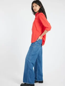 Fashion - GW022 Guell in Vintage 71 Women Pants | Denim