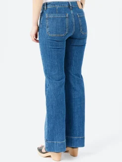 Sale - St Monica Low in Vintage 95 Women Pants | Denim