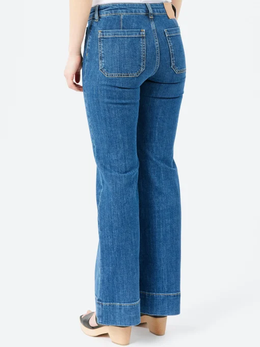 Sale - St Monica Low in Vintage 95 Women Pants | Denim