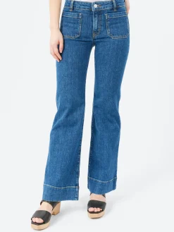 Sale - St Monica Low in Vintage 95 Women Pants | Denim