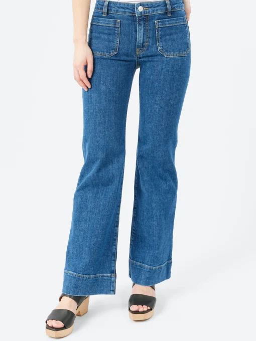 Sale - St Monica Low in Vintage 95 Women Pants | Denim