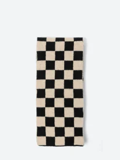 Outlet - Small Checkered Scarf in Women Scarves | Scarves