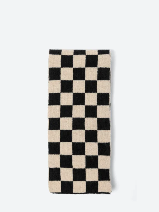 Outlet - Small Checkered Scarf in Women Scarves | Scarves