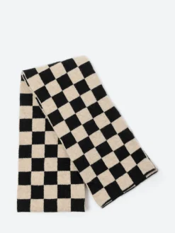 Outlet - Small Checkered Scarf in Women Scarves | Scarves
