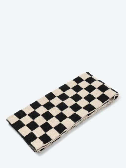 Outlet - Small Checkered Scarf in Women Scarves | Scarves