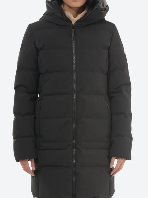 Online - Marilia in Jet Black Women Outerwear