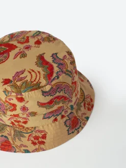 Fashion - Bucket Hat in Red Multi Women Hats | Hats