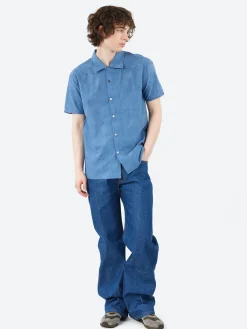 Clearance - Chintain Shirt in Light Indigo Button-Ups