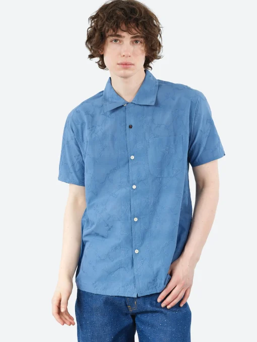 Clearance - Chintain Shirt in Light Indigo Button-Ups