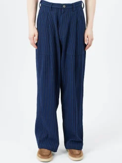 Sale - Yuki Trousers in Blue Black Pants