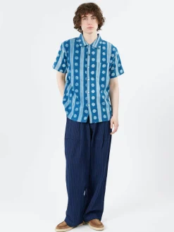 Sale - Yuki Trousers in Blue Black Pants