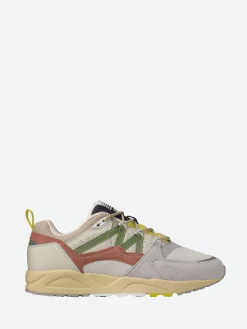 Clearance - Fusion 2.0 in Lily White and Green Women Sneakers | Overalls & Jumpsuits