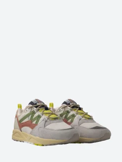 Clearance - Fusion 2.0 in Lily White and Green Women Sneakers | Overalls & Jumpsuits